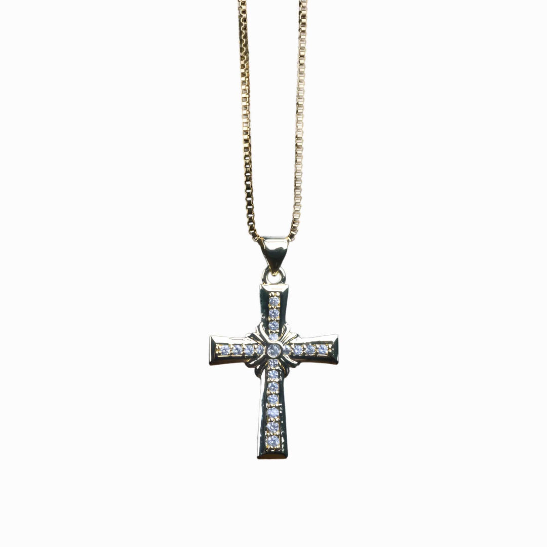 Majestic Cross Diamond Necklace