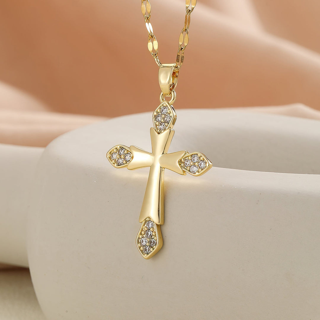 Illuminated Faith Cross Necklace