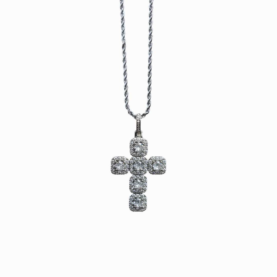 Divine Diamond Cross Necklace