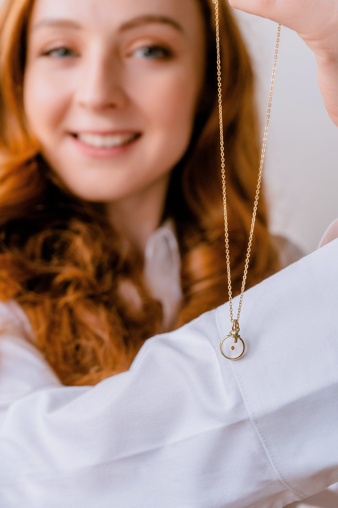 Dainty Cross - Sterling Silver Necklace