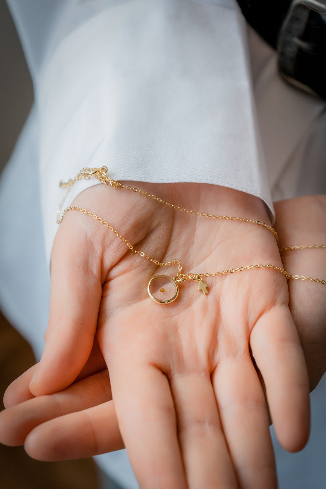 Dainty Cross - Sterling Silver Necklace