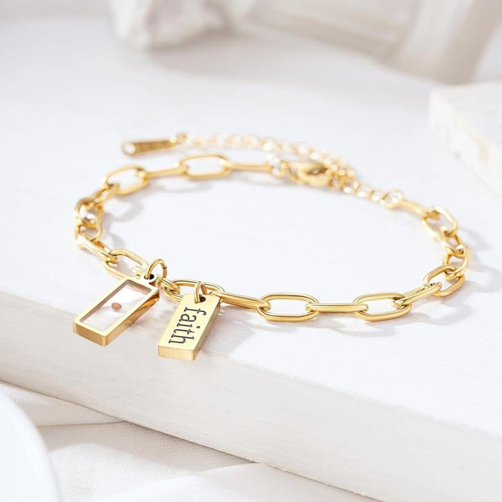 Mustard Seed Linked Faith Bracelet