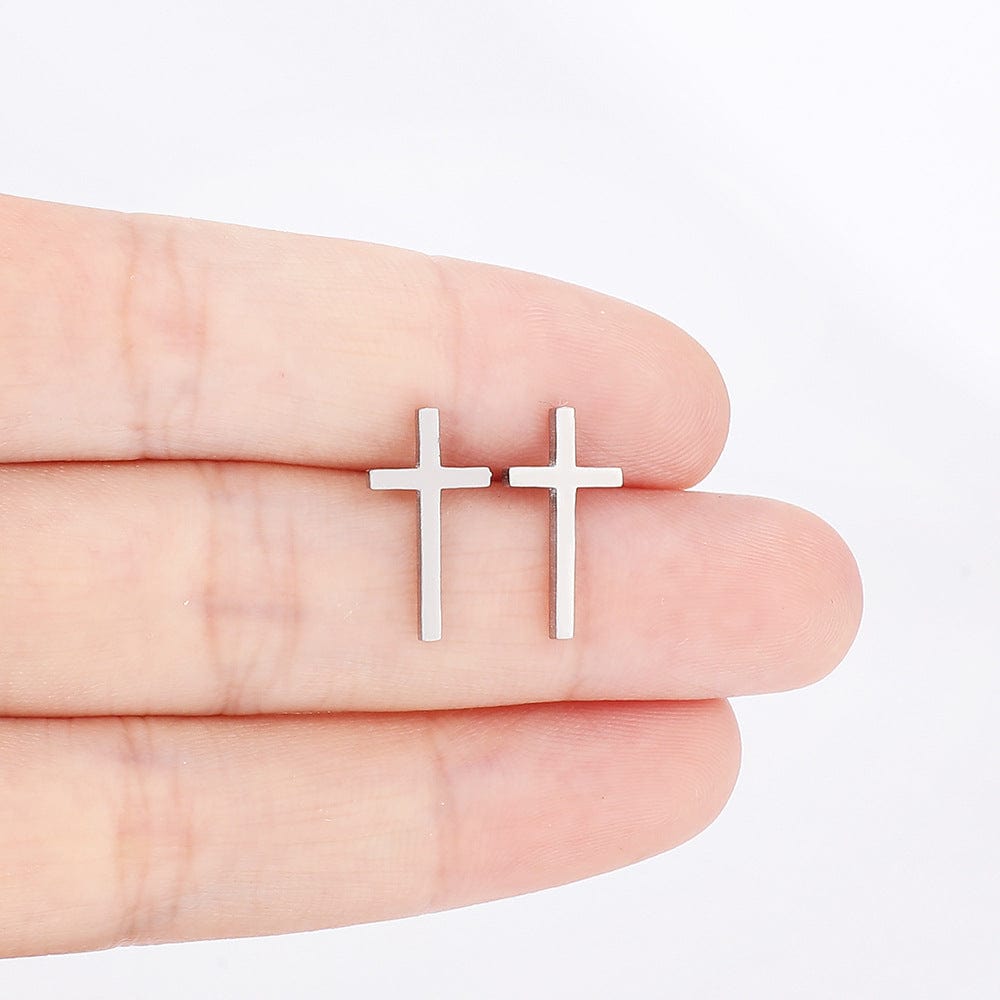 Sacred Cross Earrings