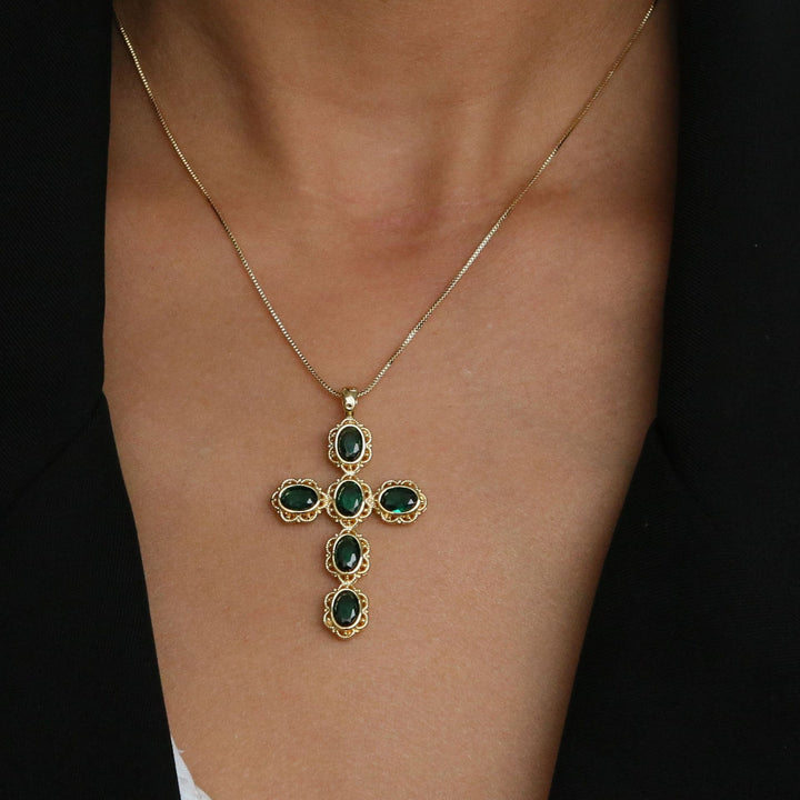 Classic Elegant Cross Necklace