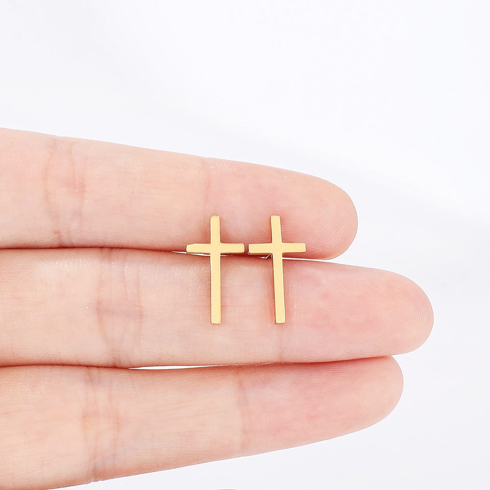 Sacred Cross Earrings