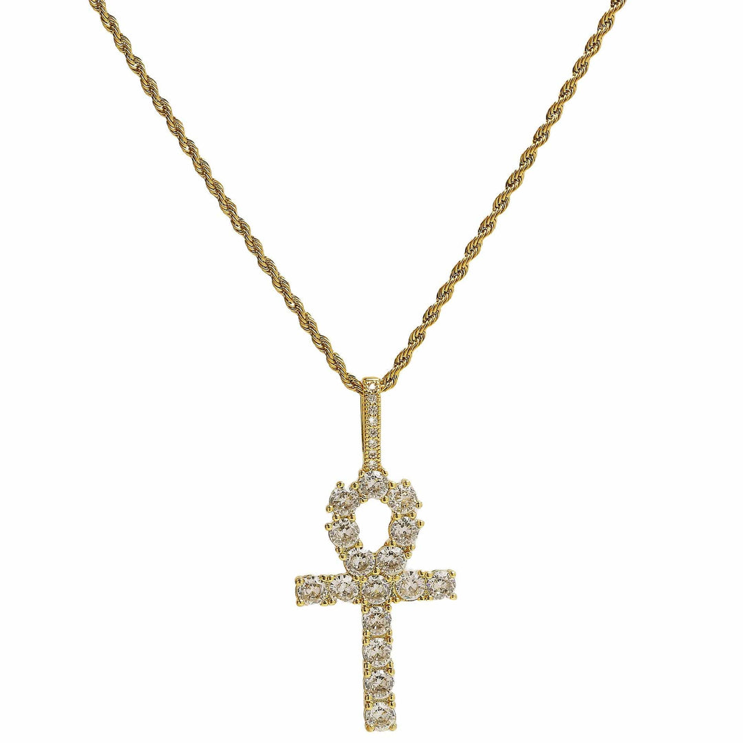 Ankh Diamond Necklace