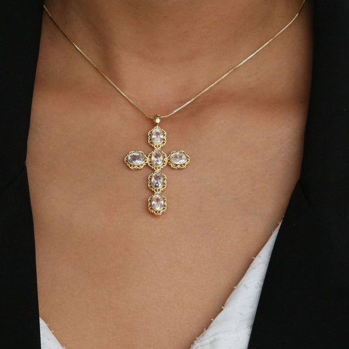 Classic Elegant Cross Necklace