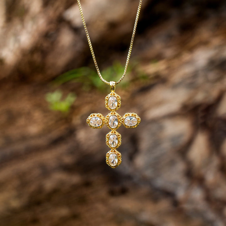 Classic Elegant Cross Necklace