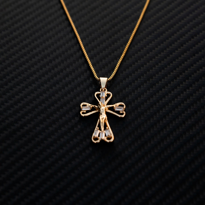 Cross Jesus Necklace