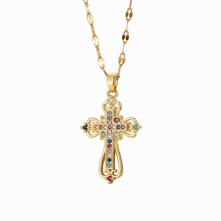 Beacon of Hope Cross Necklace