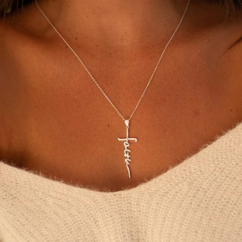 Faith Cross Necklace