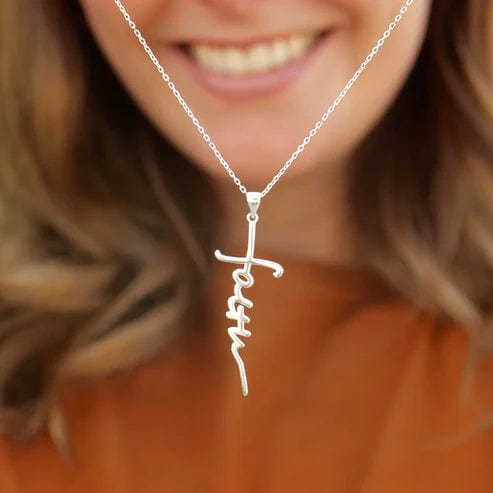 Faith Cross Necklace