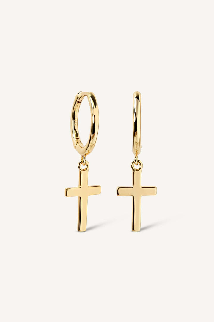 Blessed Cross Earrings