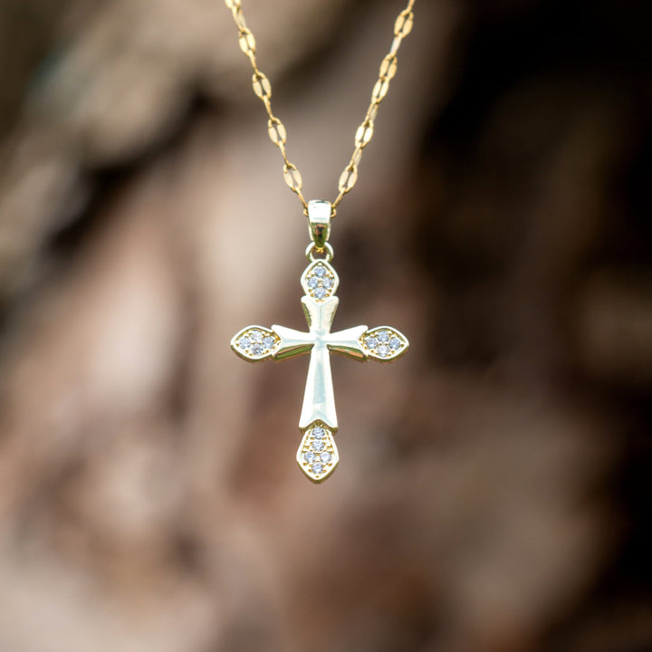 Illuminated Faith Cross Necklace