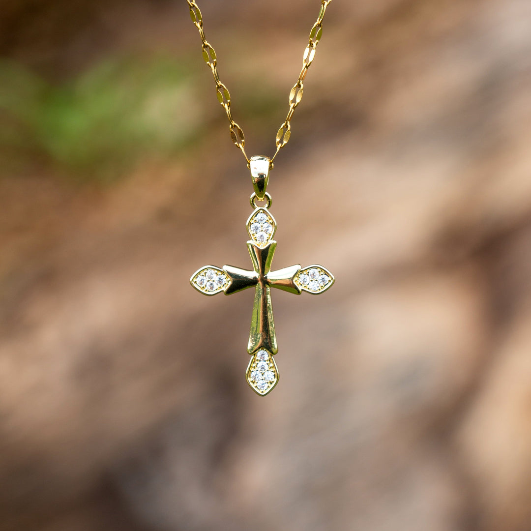 Illuminated Faith Cross Necklace