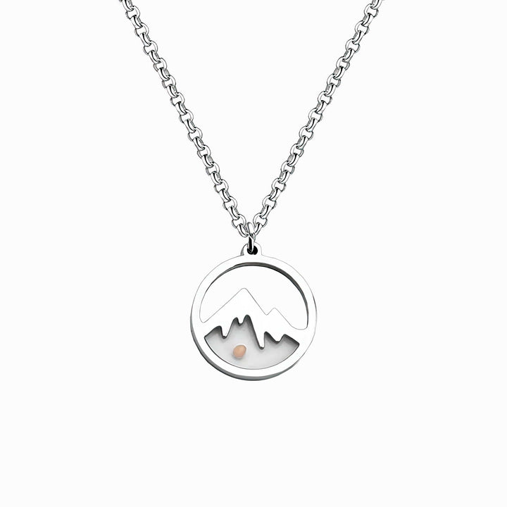 Mustard Seed Mountain Necklace