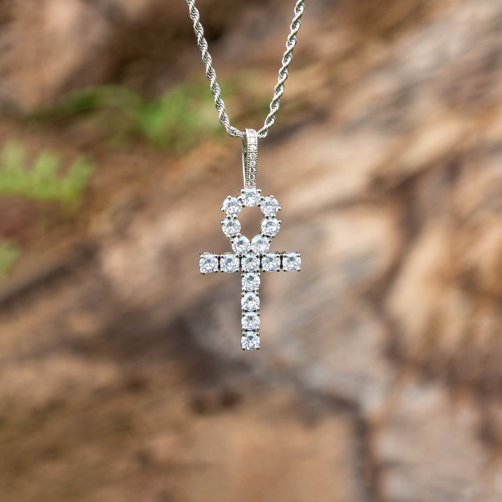 Ankh Diamond Necklace