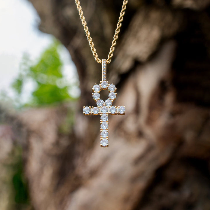 Ankh Diamond Necklace